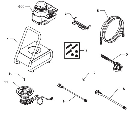 Crafstman 580672200 Pressure washer replacement pump and parts. 1-888-279-9274